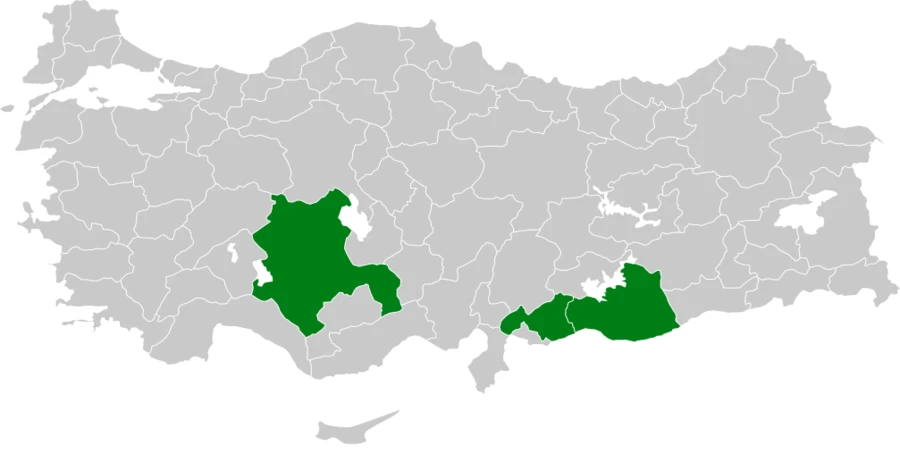 Çizgili İshakkuşu Türkiye dağılım haritası