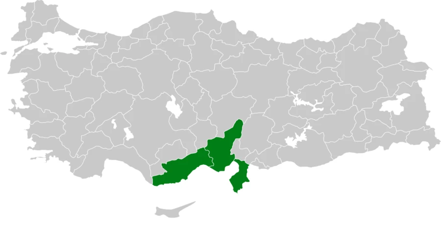 Doğu Cılıbıtı Türkiye dağılım haritası