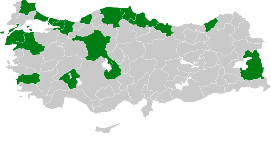 Karabaş Patka Türkiye dağılım haritası
