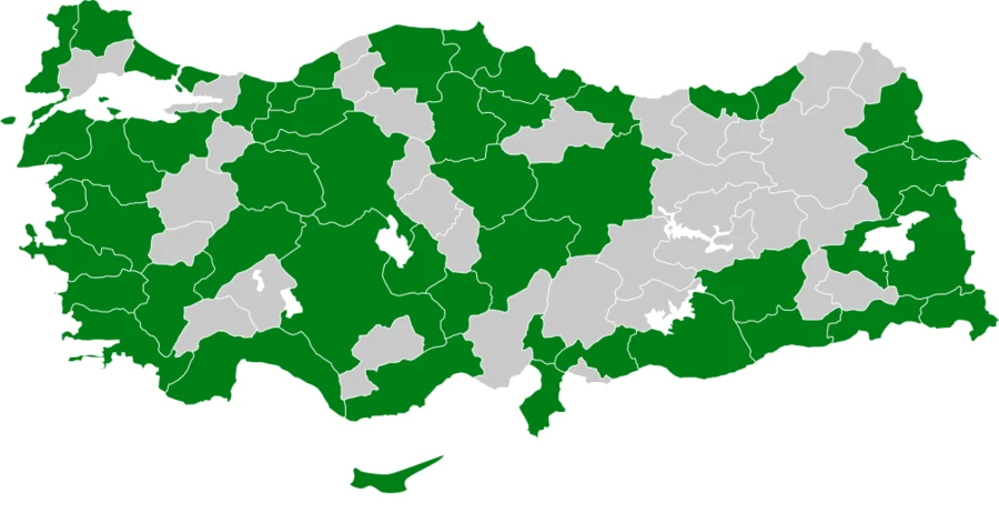 Pasbaş Patka Türkiye dağılım haritası