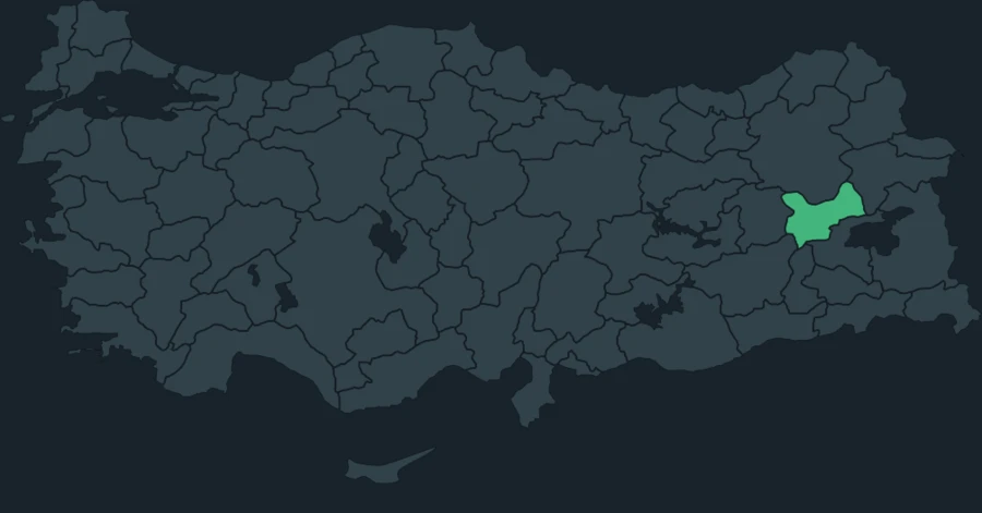 Yakalı toy Türkiye dağılım haritası