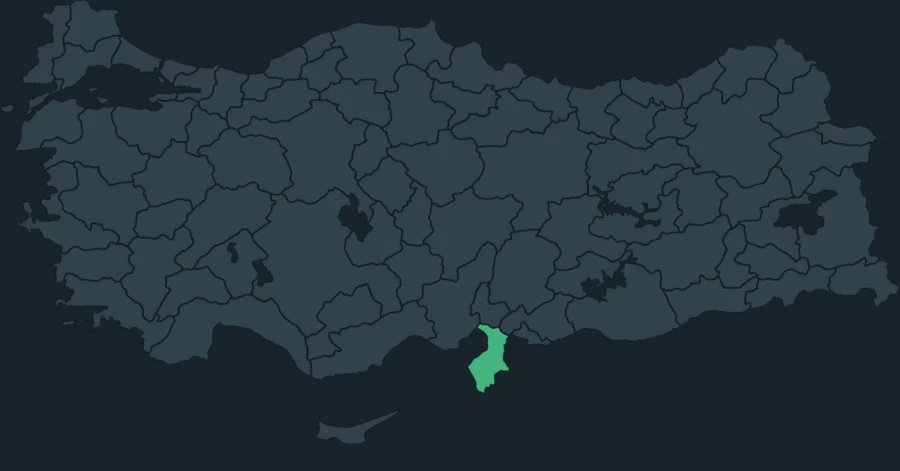 Yeşilsırtlı incirkuşu Türkiye dağılım haritası