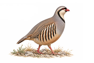 Kınalı Keklik - Alectoris chukar kuş görseli