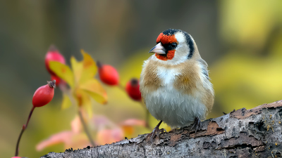 Saka - Carduelis carduelis kuş fotoğrafı
